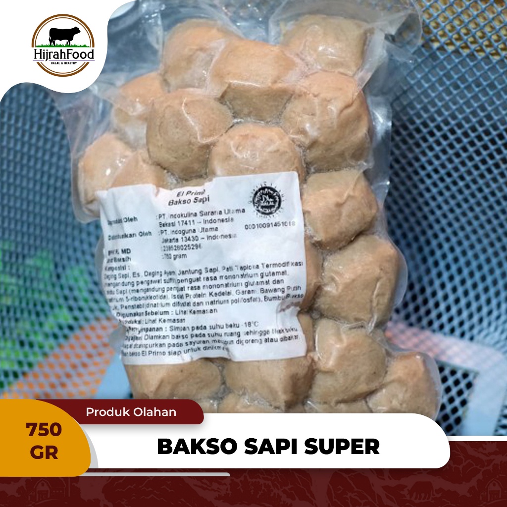 

Bakso Sapi / Beef Meatballs (Qty 750 Gr)