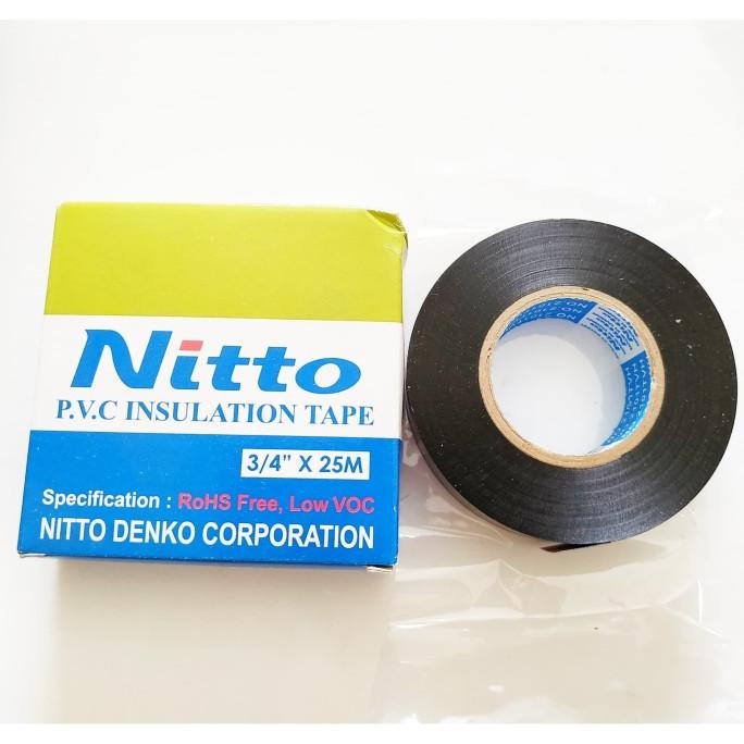 

Silahkan Order] Isolasi Lakban Hitam Asli DEKKO ukuran 3/4 inch x 25 M anti arus listr