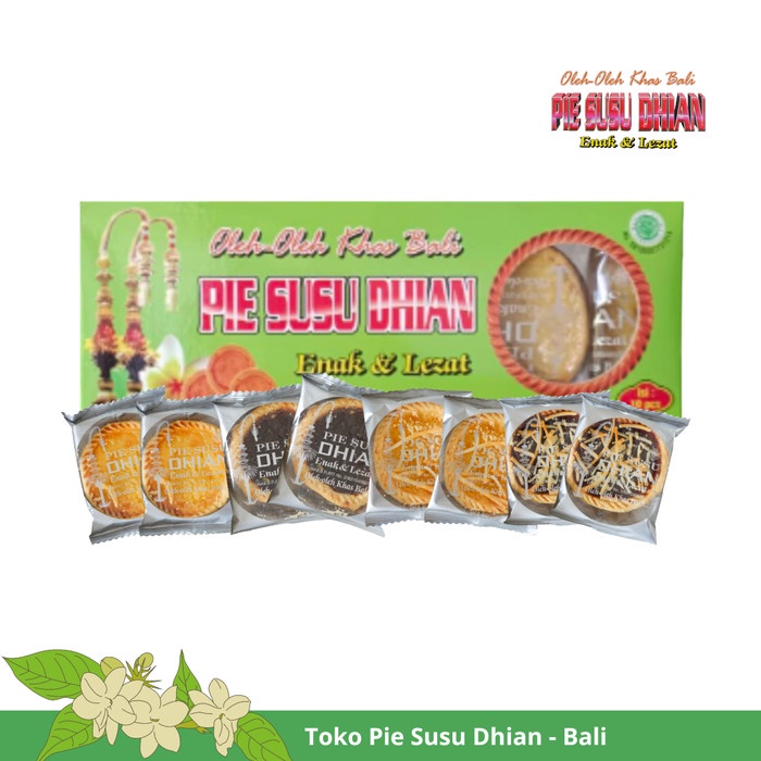 

Enak Pie Susu Dhian Isi 10Pcs Oleh-Oleh Bali