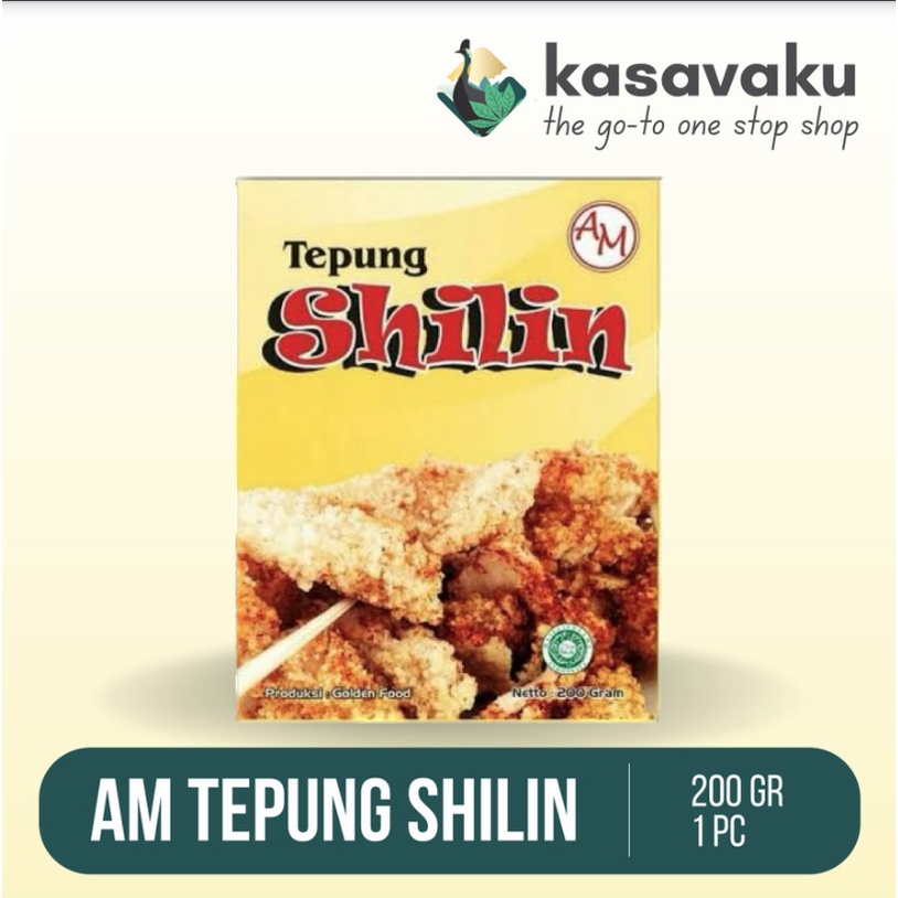 

Bumbu instan AM Tepung shilin - tepung ayam goreng 200 gr - 1 pcs
