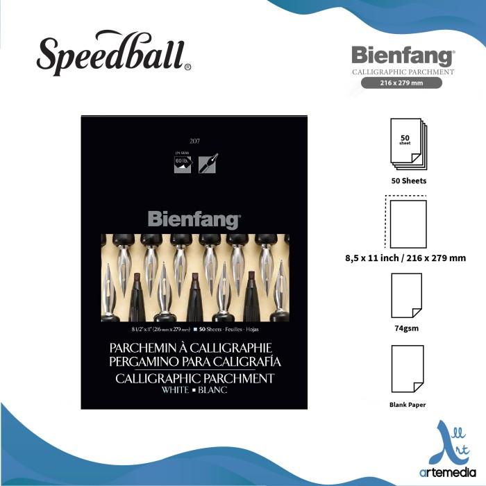 

Kertas Gambar Speedball Bienfang 8,5x11 inch Calligraphy Parchment Pad Best Seller