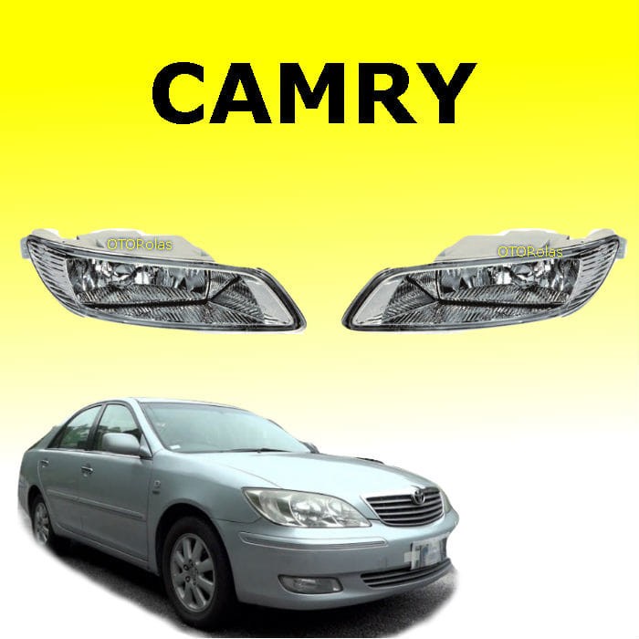 Terlaris Foglamp Fog Lamp Toyota Camry 2002 2003 2004 Lampu Kabut Bumper Bemper
