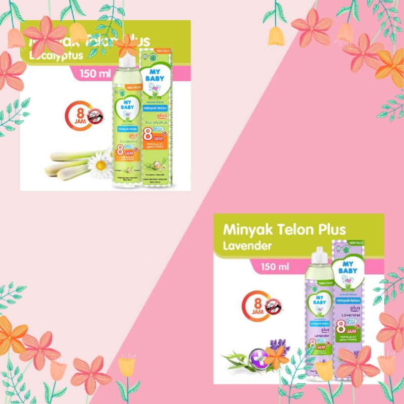 My Baby Minyak Telon Plus 150ml