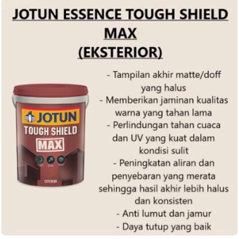 Cat Tembok Luar / Exterior Jotun Tough Shield Max 5Kg - Putih