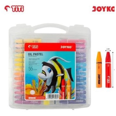 

Crayon Krayon Titi 55 Warna Oil Pastel Original