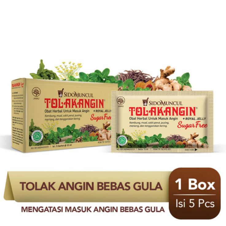 

ㅶ XXX 3495 Tolak Angin Sugar Free + Royal Jelly Dus 5's Herbal - Masuk Angin ♠ ケ