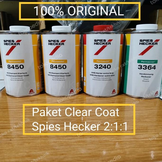 [Paket] Pernis Spies Hecker HS Clear Coat 8450 2:1:1