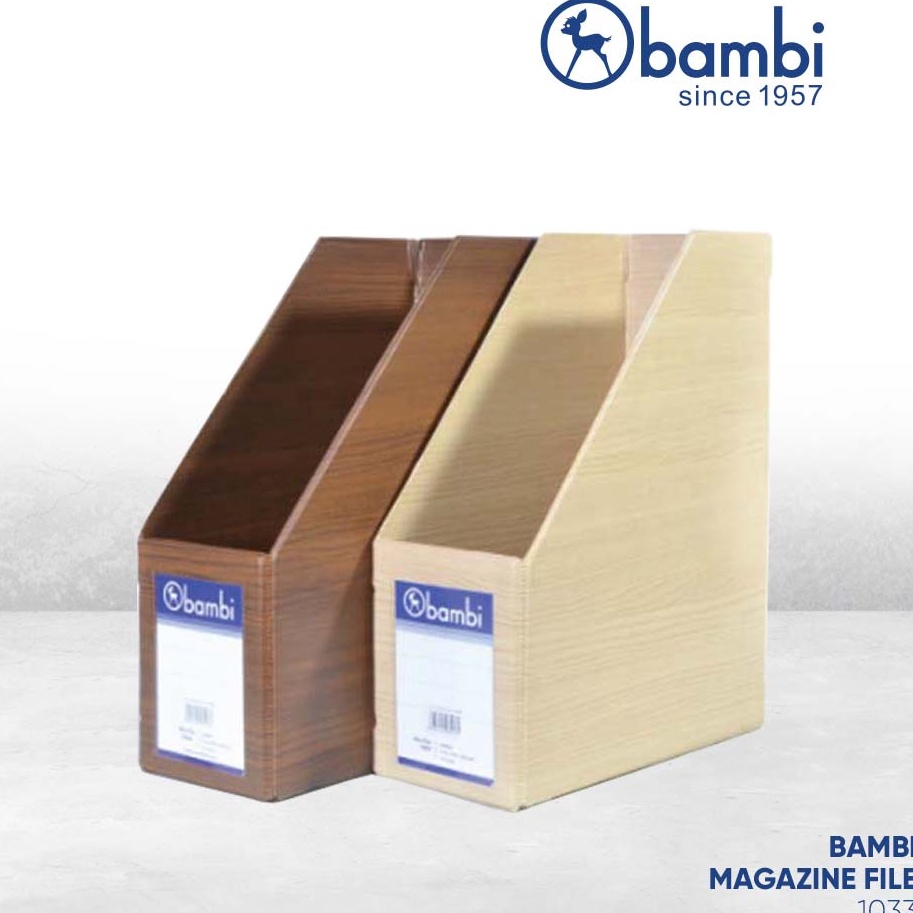 

MALL Bambi Box Magazine File JUMBO 11,5 cm - 1033 Wood Series 