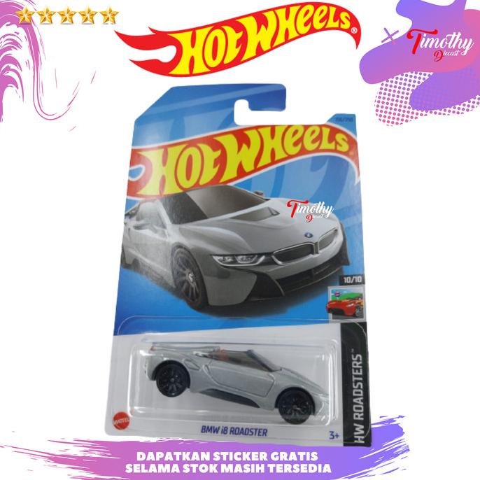 Hot Wheels BMW i8 Roadster Silver