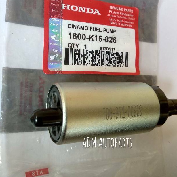 Recomended.. Rotak fuel pump k16  KEIHIN ORI for Honda beat fi-vario125 fi old-Scoopy fi-megapro new
