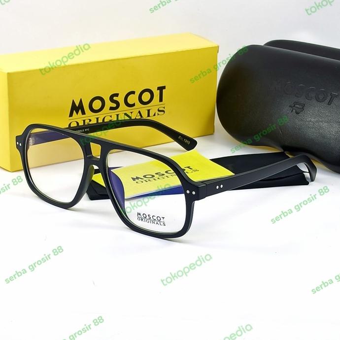 Best Seller Frame Kacamata Minus Pria Wanita M.C Oversize Semi Retro Original