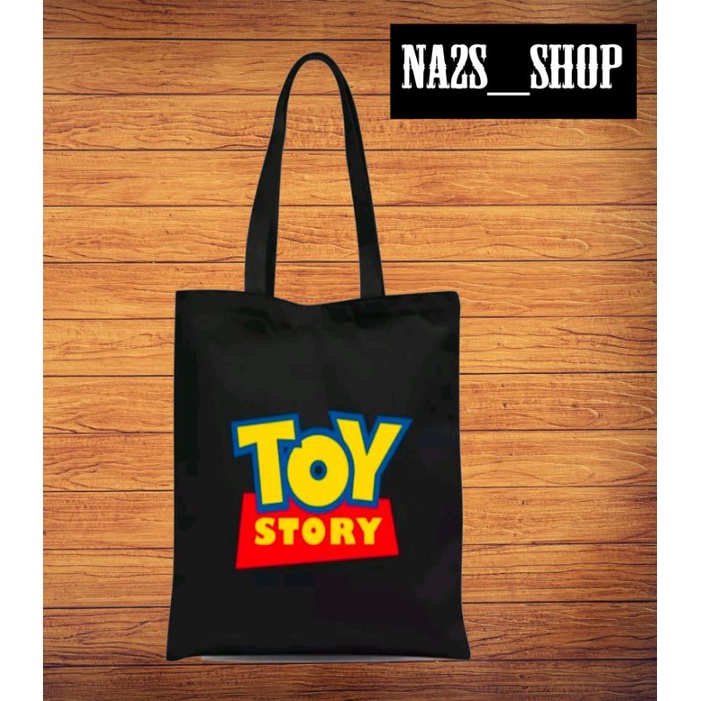 TOTEBAG KANVAS TOY STORY /TAS SEKOLAH  WANITA DAN PRIA /TOTEBAG MURAH
