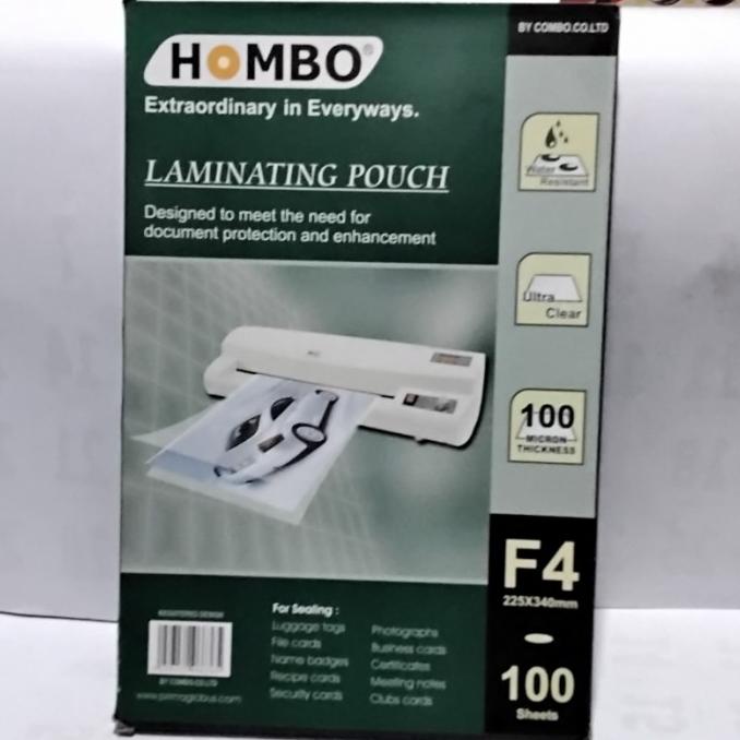 

Plastik Laminating Hombo size.F4