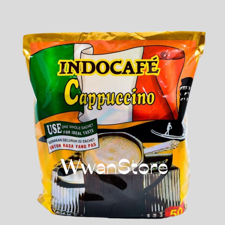 

Indocafe Cappuccino 50 Sachet