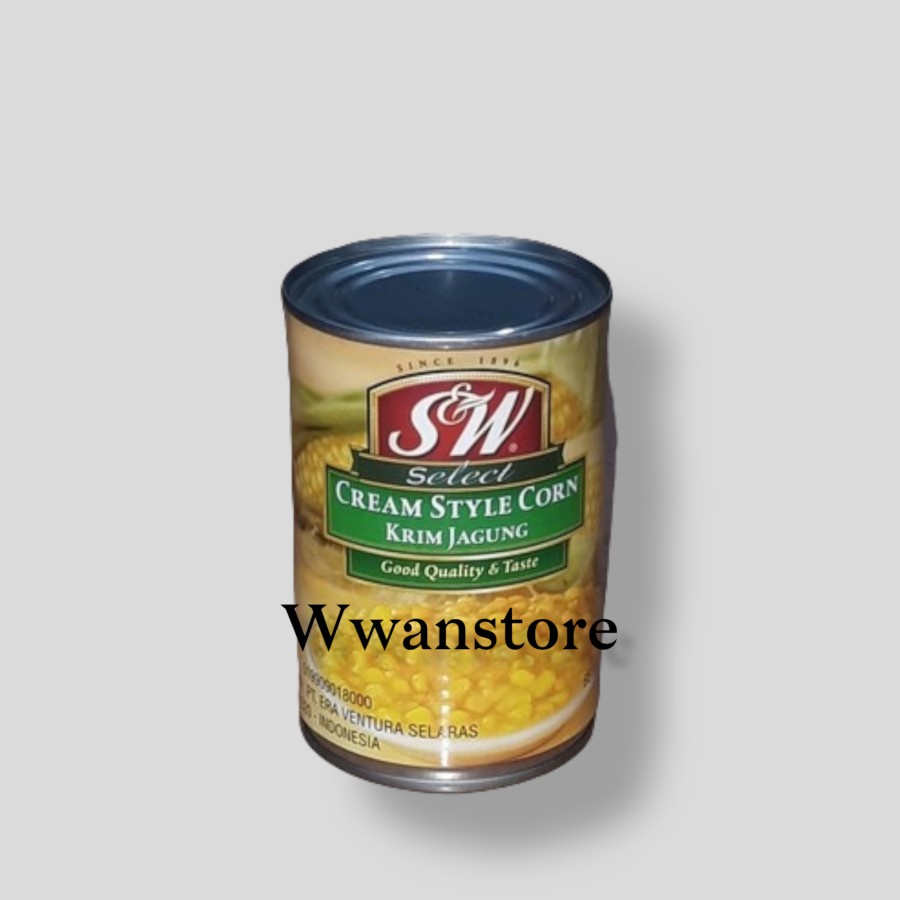 

S&W Cream Style Corn Can 380GR