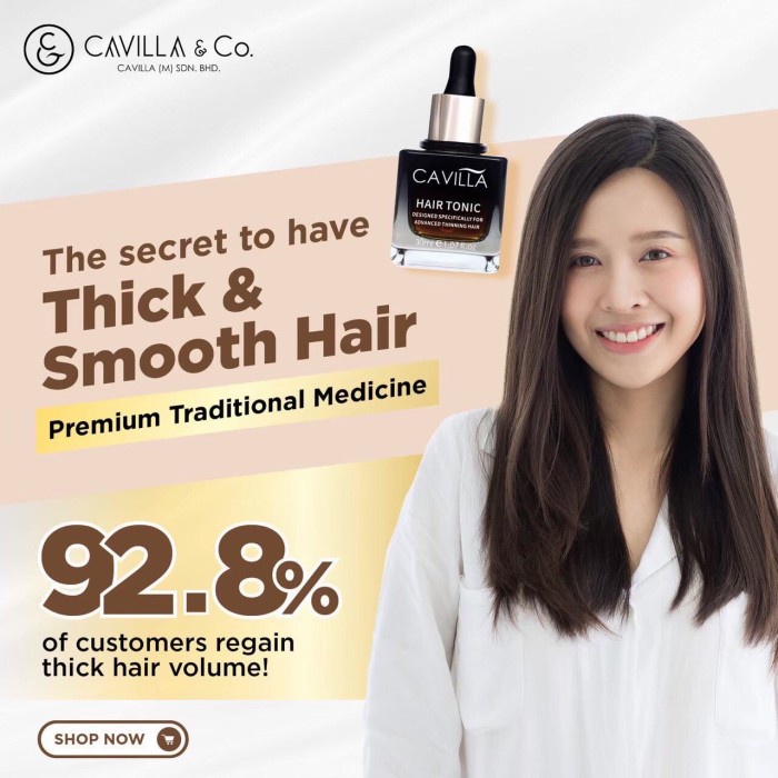 Cavilla Hair Tonic Original 100%