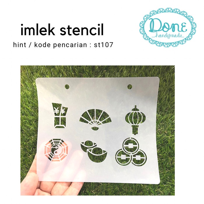 

Best Seller Chinese New Year Stencil Clay Tools Fondant Tools Scrapbooking St107