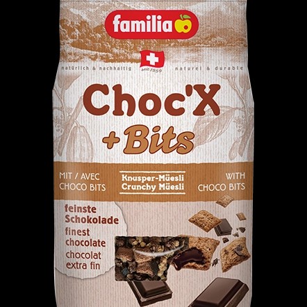 

Familias Choco`x Bits Crunchy Muesli 500gr