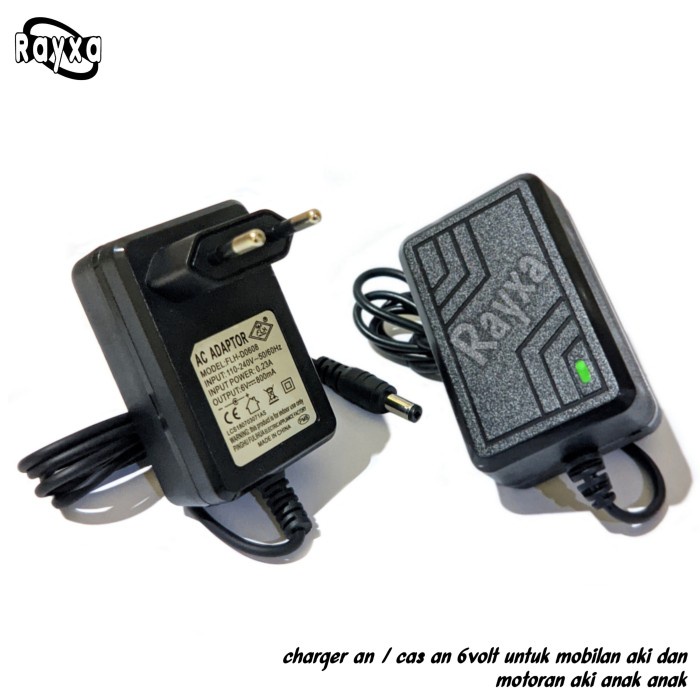 Charger Motoran Aki Dan Mobilan Aki Anak Pmb 6Volt Cas An Mobilan Aki