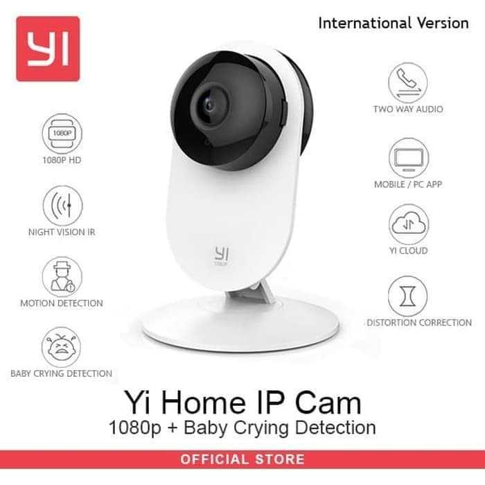 Xiaomi Xiaoyi Yi Home 1080P Smart IP Camera Kamera CCTV IP Cam - SMSYT