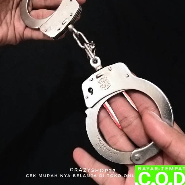 HARGA SPESIAL BORGOL TANGAN / HANDCUP / BORGOL SUNGGUHAN / BUKAN MAINAN