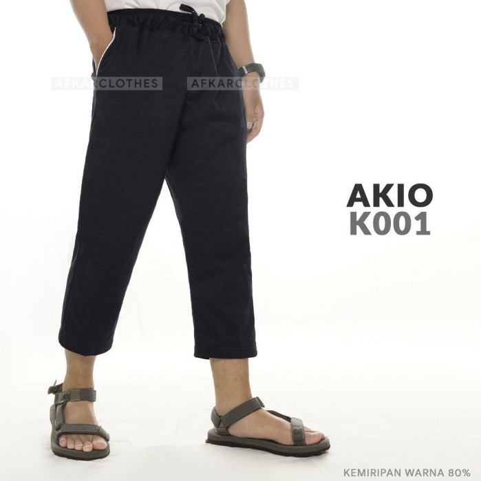 TERPERCAYA. Celana Training Pria 7/8 Pants AKIO  Olahraga