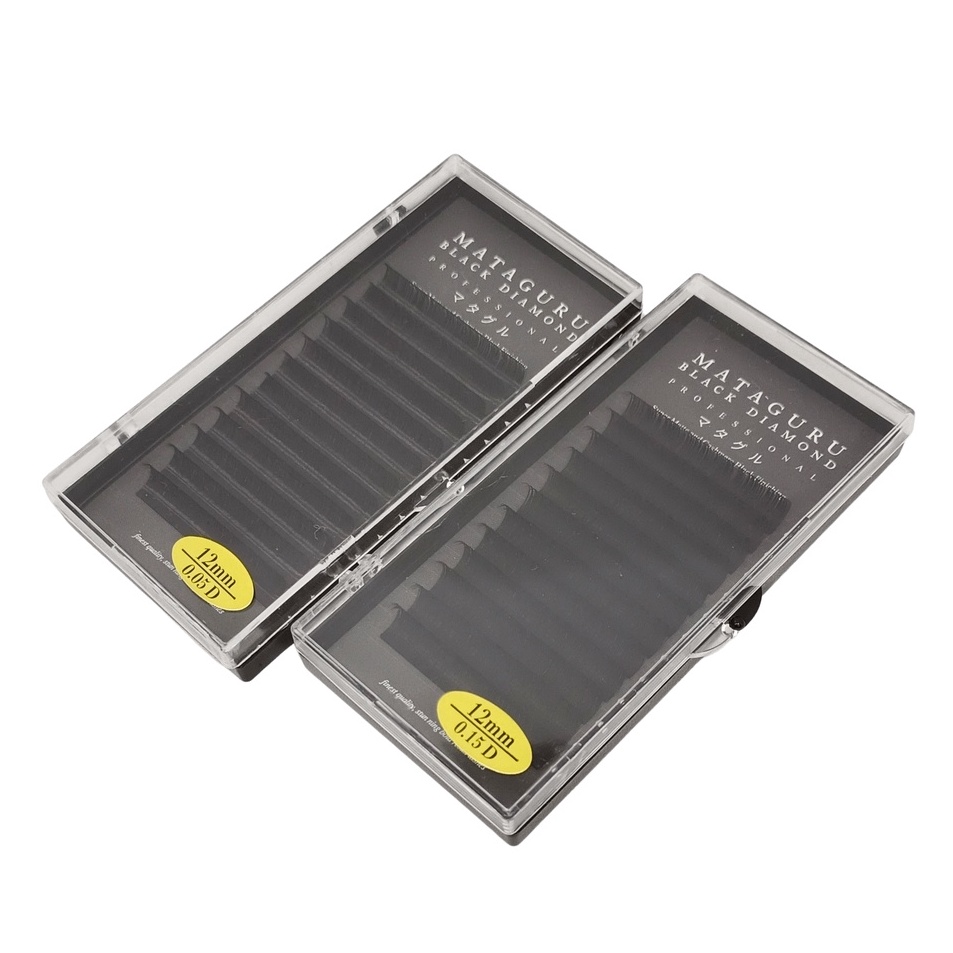 ➡✷ Mataguru Black Diamond Eyelash Extension MATTE Ready