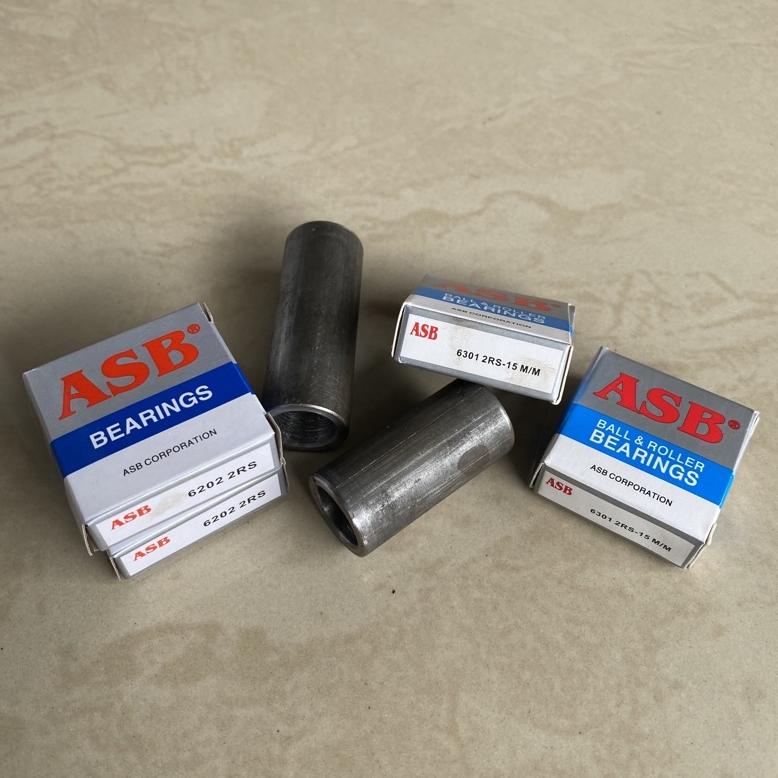 Recomend bering laker set bos bosing tengah velg rcb tromol jupiter z set laker as 15 dan as 12 pnp 