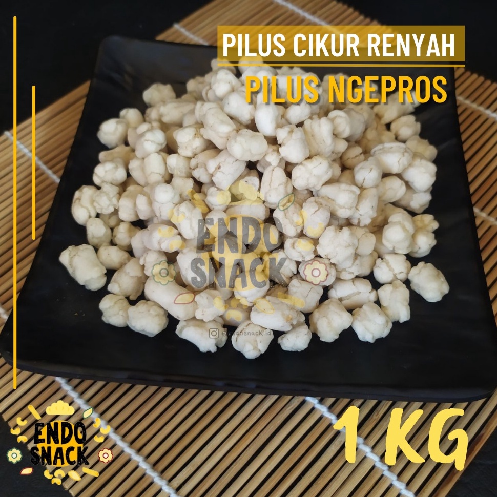 

Super Promo.. 1 Kg PILUS CIKUR RENYAH tidak Keras, Empuk, Ngepros Rasa CIkur Topping Baso Aci, Cuanki 76