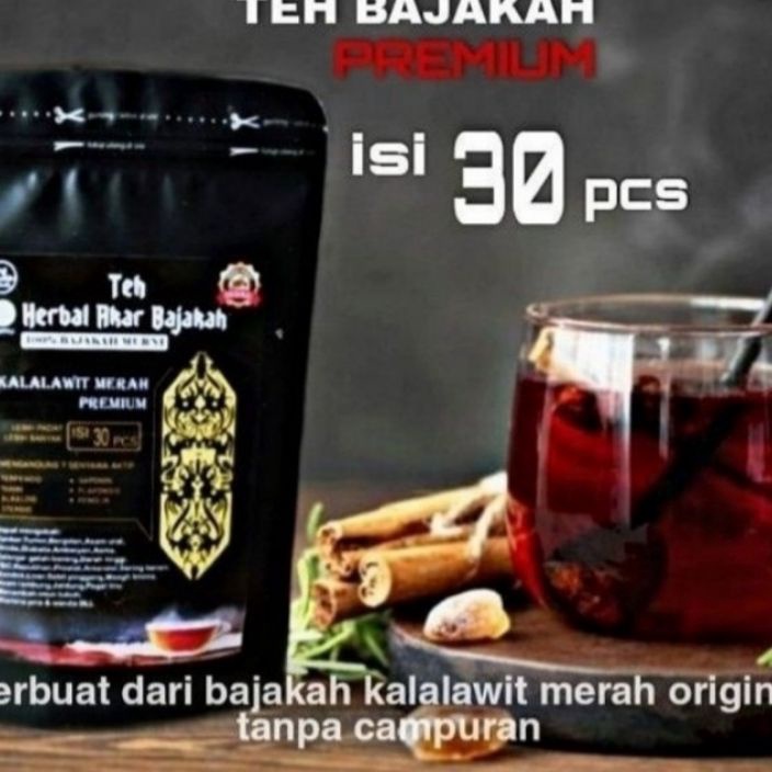 

✔ Teh Celup Kayu Akar Bajakah Asli Kalimantan Isi 30 Pcs | Teh Bajakah Kalalawit Merah Premium | Dapat Mengobati Penyakit Kanker Tumor Benjolan Asam Urat Stroke Diabetes Ambeyen Asma Kelenjar Getah Bening