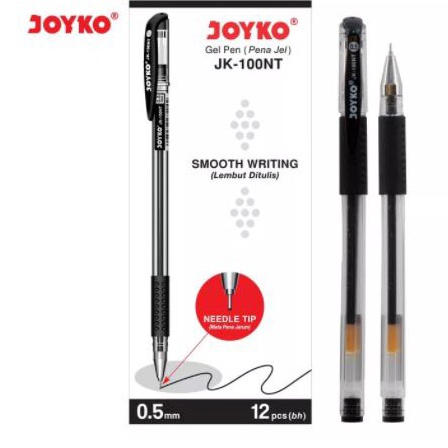 

YSYH5976 Diskon !! PULPEN / PEN GEL JOYKO JK 100 - JK-100 NT [LUSIN-12 PCS]
