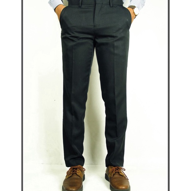 Baru Pakaian Celana Kerja Formal Stanley Adams (C1) & Bruno Rigari Slimfit & Reguler Bahan Katun Pan