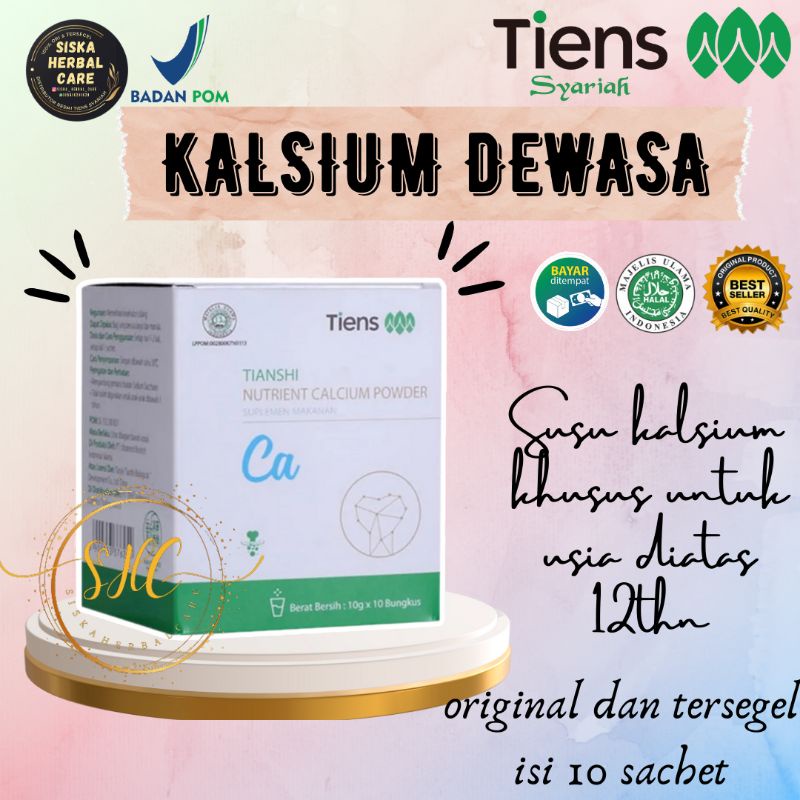

nutrient high calcium powder | susu kalsium dewasa