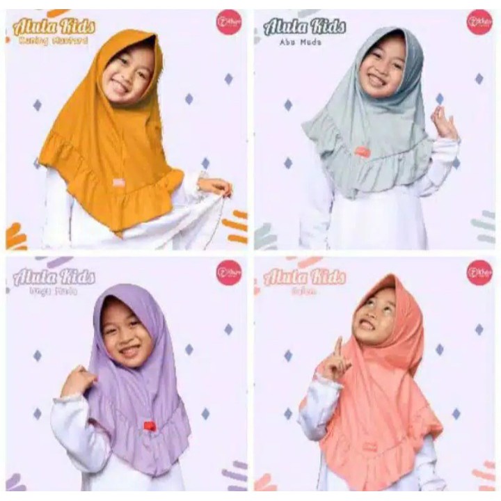 Hijab Instan Anak-Alula Kids By Khayr Moswear
