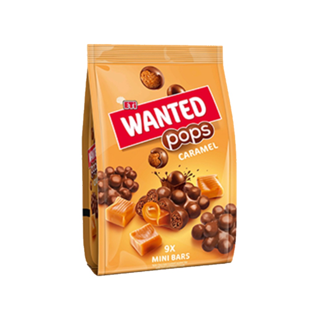 

Coklat ETI Wanted Pops Caramel 126g