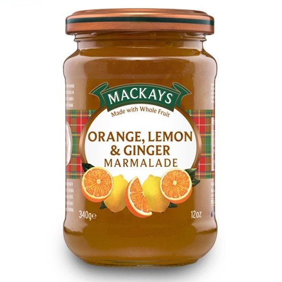 

Mackays Orange, Lemon and Ginger 340gr
