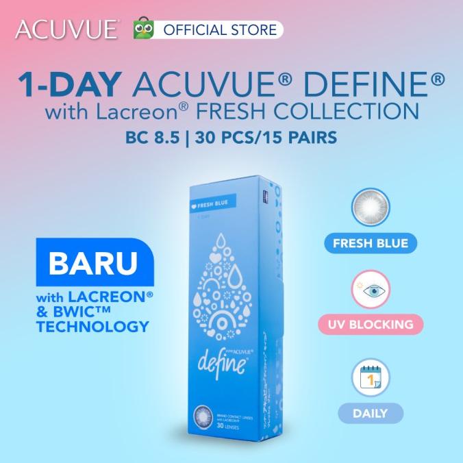 ACUVUE DEFINE REJUV ; 85 - FRESH BLUE