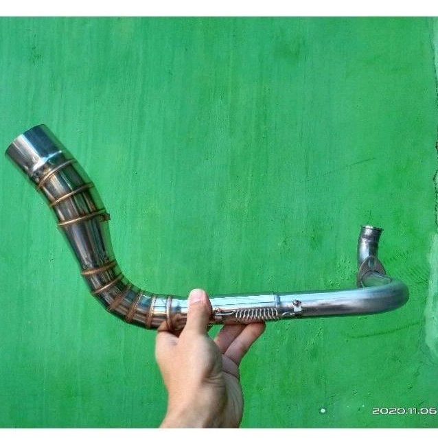 leher knalpot vario 125/150 cobra inlet 50mm