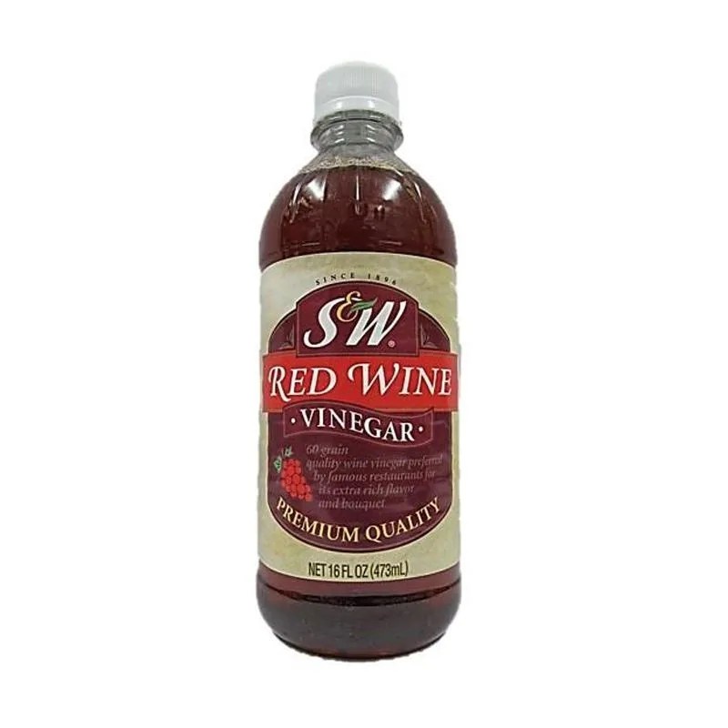 S & W Red Wine Vinegar 473ml