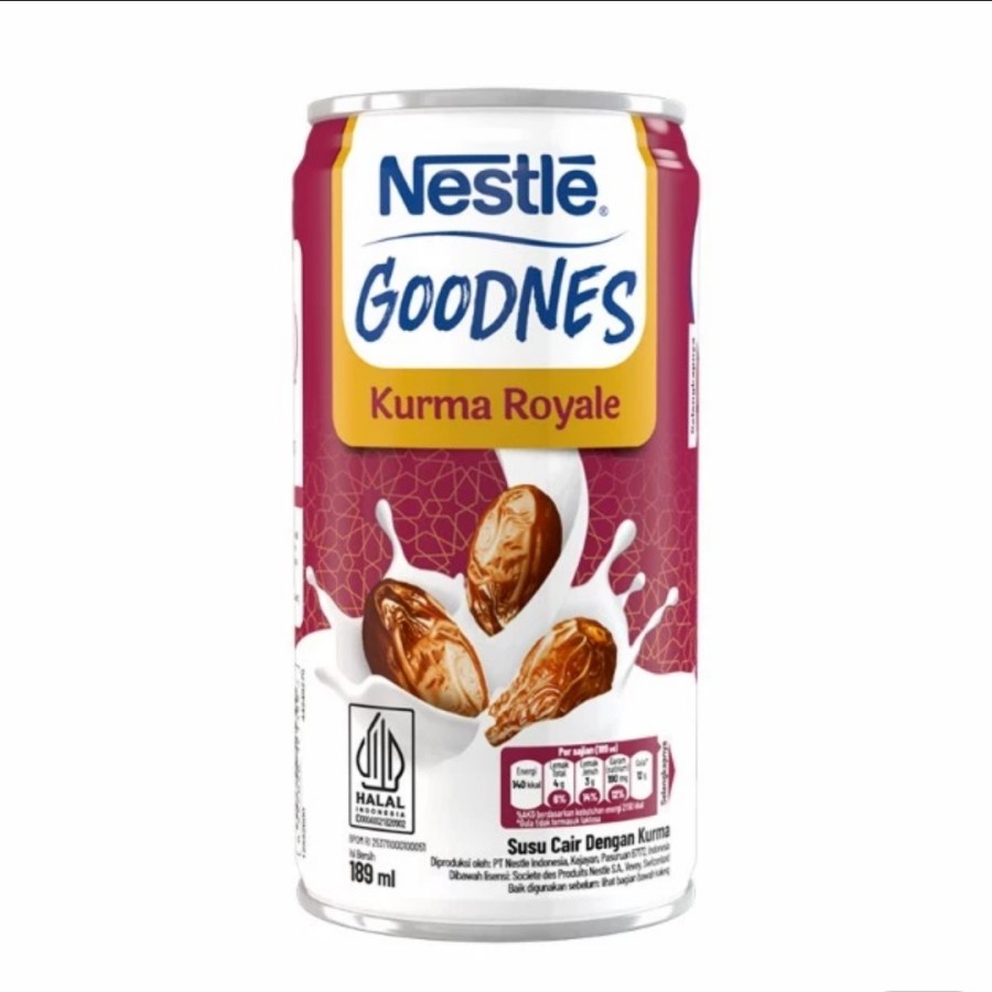 

NESTLE GOODNES KURMA KALENG 189 ML
