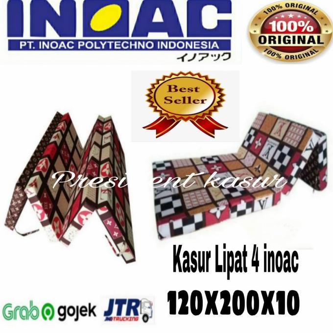 Kasur lipat inoac ukuran 120x200x10