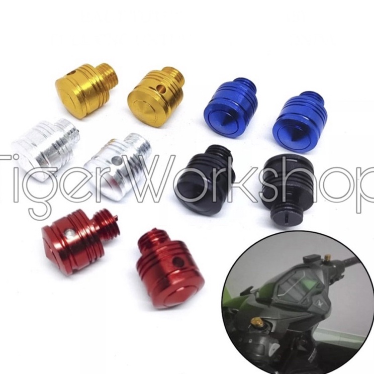 ★ Ywl Tutup Baut Spion Full CNC Universal YAMAHA Nmax Mio Dan Motor Yamaha Lain nya ⋆ (Bayar Di Temp