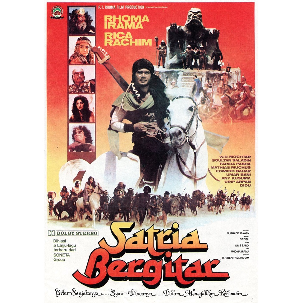 DVD Kaset Satria Bergitar (1984)