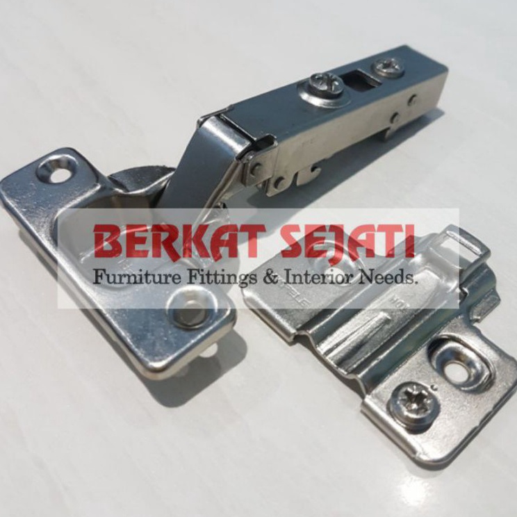 TSKW5558 sGROSIRs Engsel Sendok HAFELE (LURUS) Slowmotion Softclose Hidrolik Clip On Slow Motion