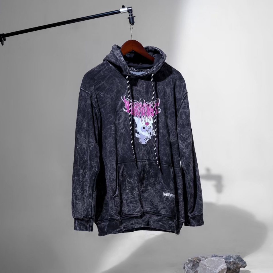 Harga Murah Hoodie Pria- Jaket Sweater Pria Washing- Hoodie Pria Distro Tebal- Sweater Hoodie Tie Di