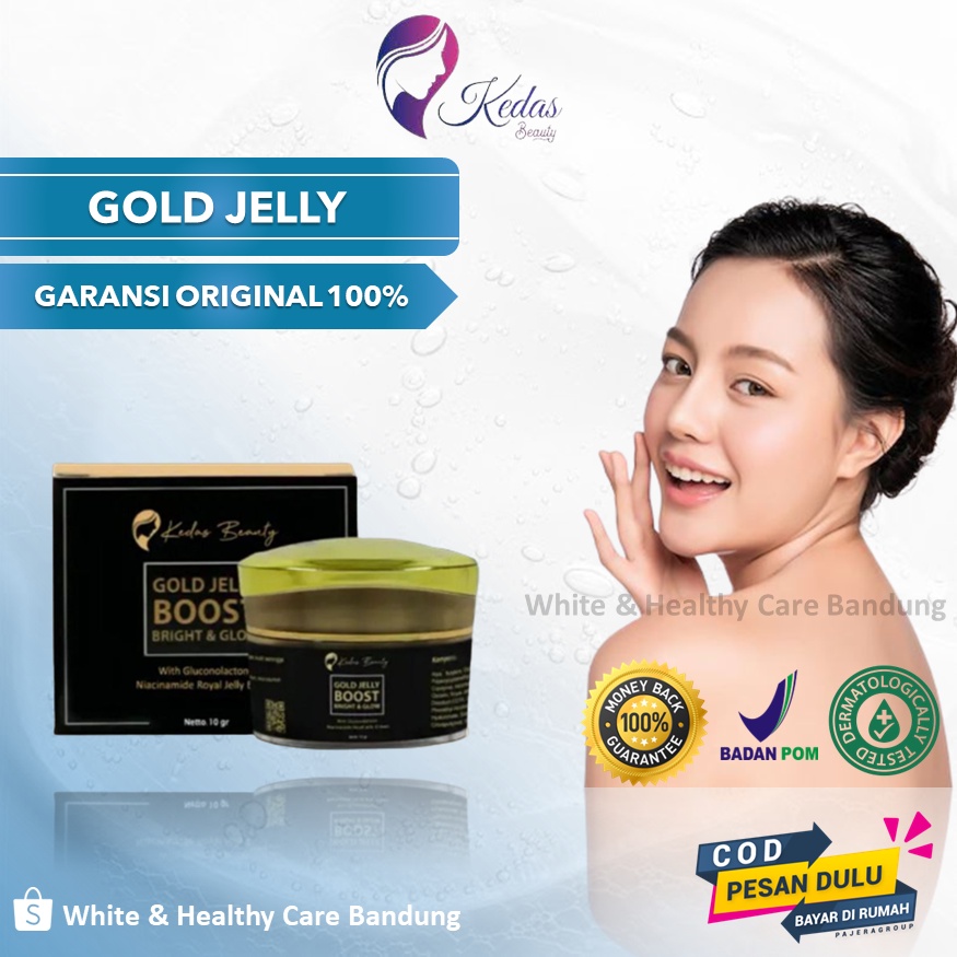 Kedas Beauty Gold Jelly - Krim Wajah Original BPOM Official Store