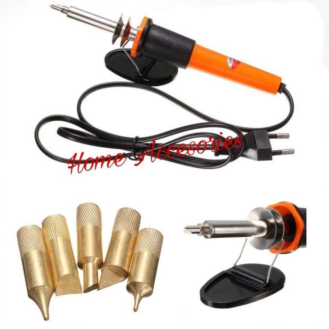 Alat Solder Listrik Untuk Lukis / Soldering Iron / Alat Ukir Kayu 30W