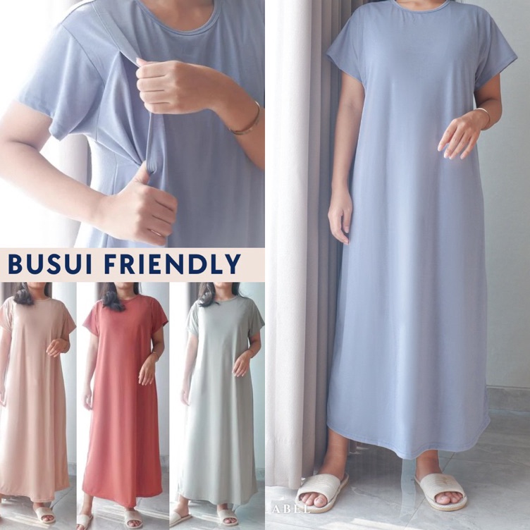 New Recommendedp6P0b Baju Daster Menyusui Bukaan Samping Kanan Kiri Murah Spandek PE - Bumil & Busui