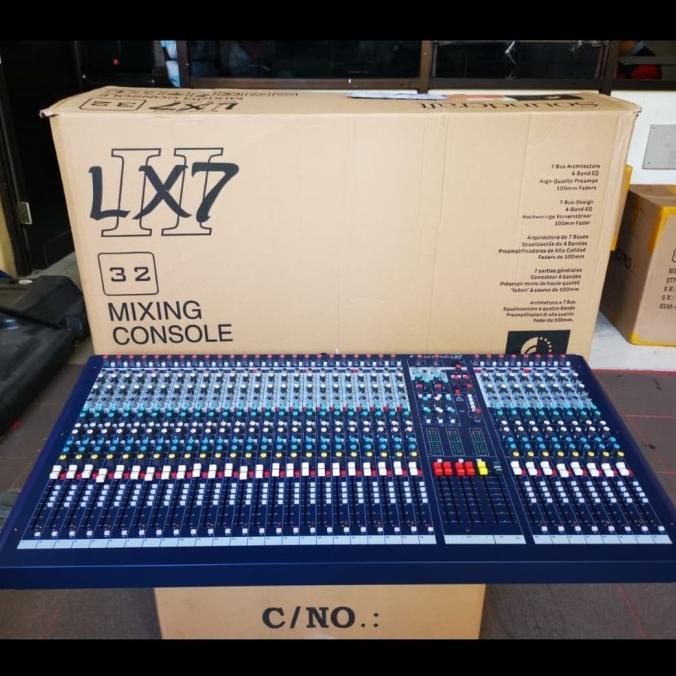 Sale Mixer Audio Soundcraft Lx7Ii 32 Channel Lx7Ii 32Ch Termurah Terlaris