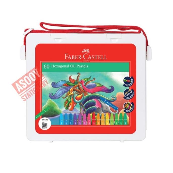

New Crayon Hexagonal Oil Faber Castell 60 Warna Terbaik